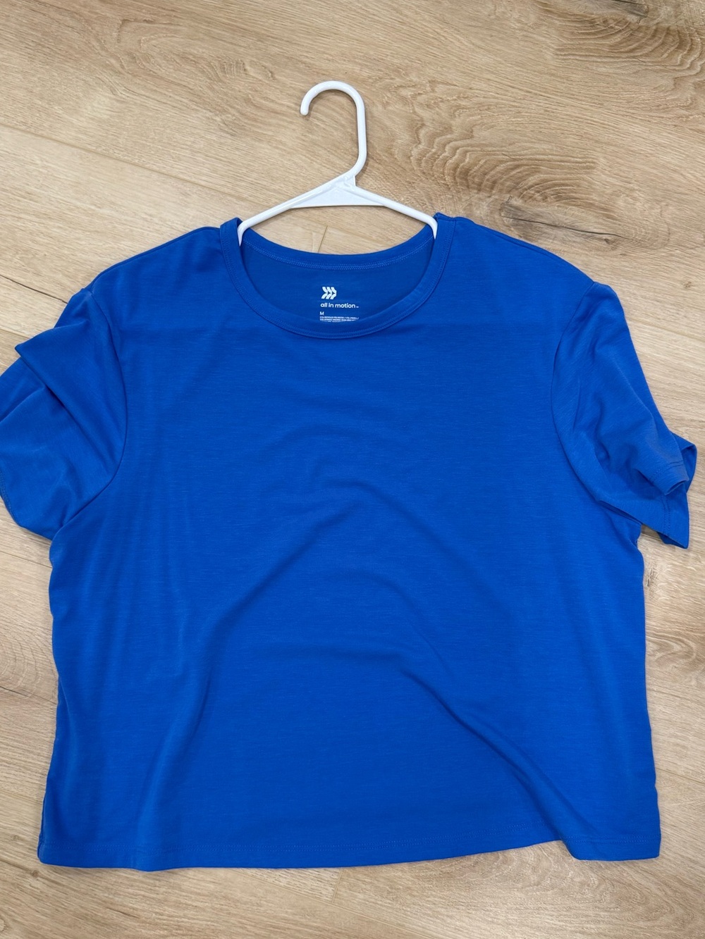 All in Motion Women's Short Sleeve Crew Tee in Royal Blue